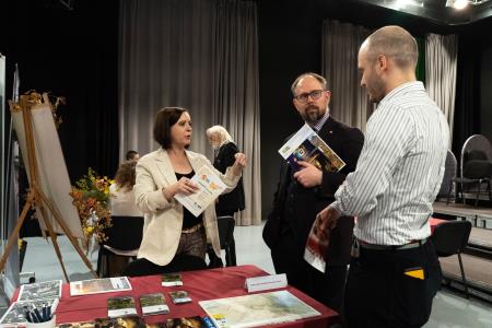 Odprtje razstave; Foto: Mariia Bortiakova, arhiv Občine Sežana